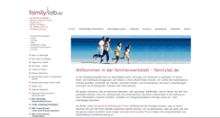 Desktop Screenshot of familylab.de