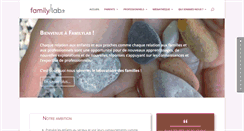 Desktop Screenshot of familylab.fr